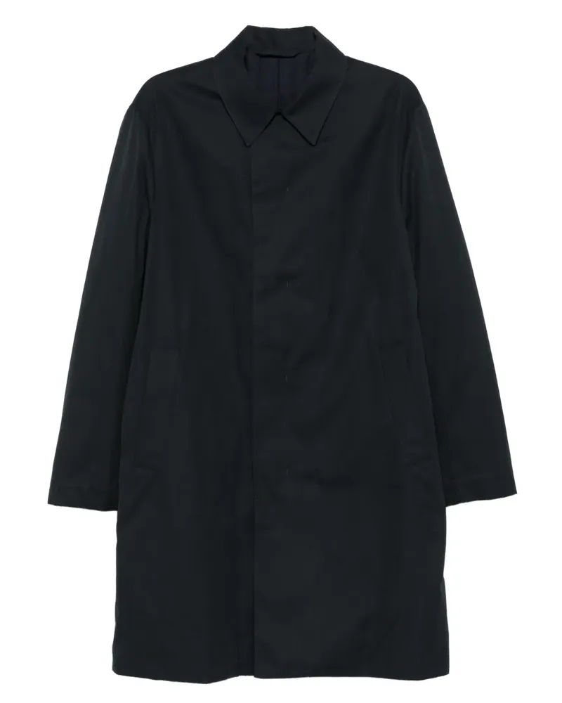 Tintoria Mattei Klassischer Mantel - Schwarz Schwarz