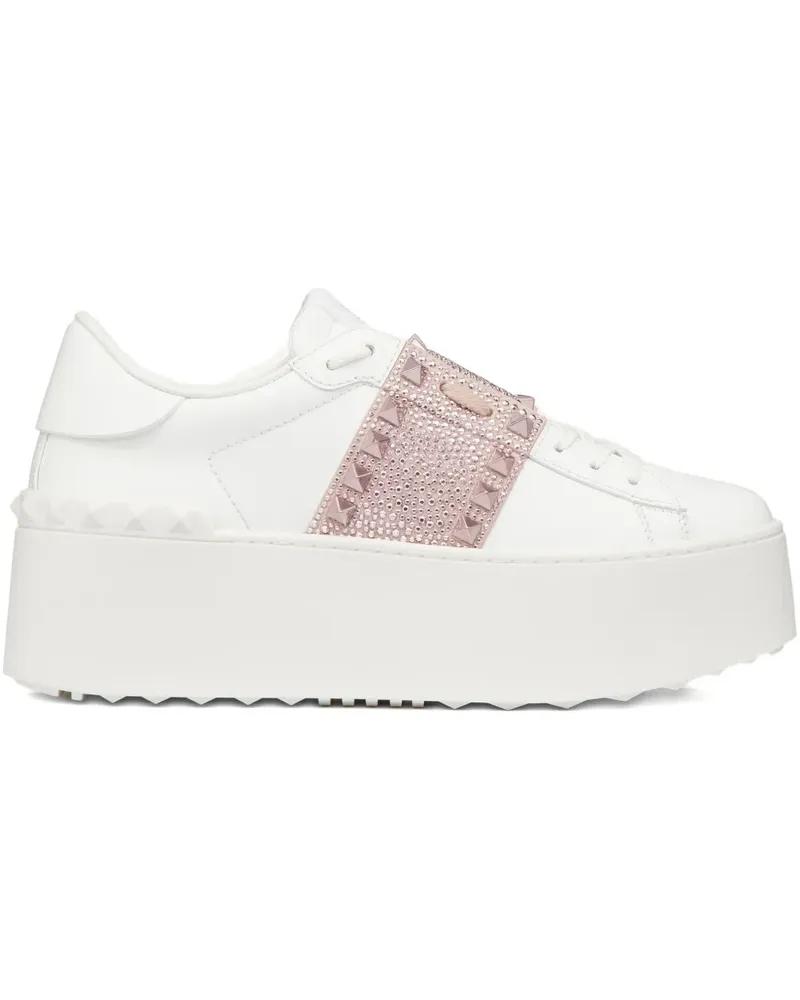 Valentino Garavani Rockstud Untitled Sneakers - Weiß Weiß