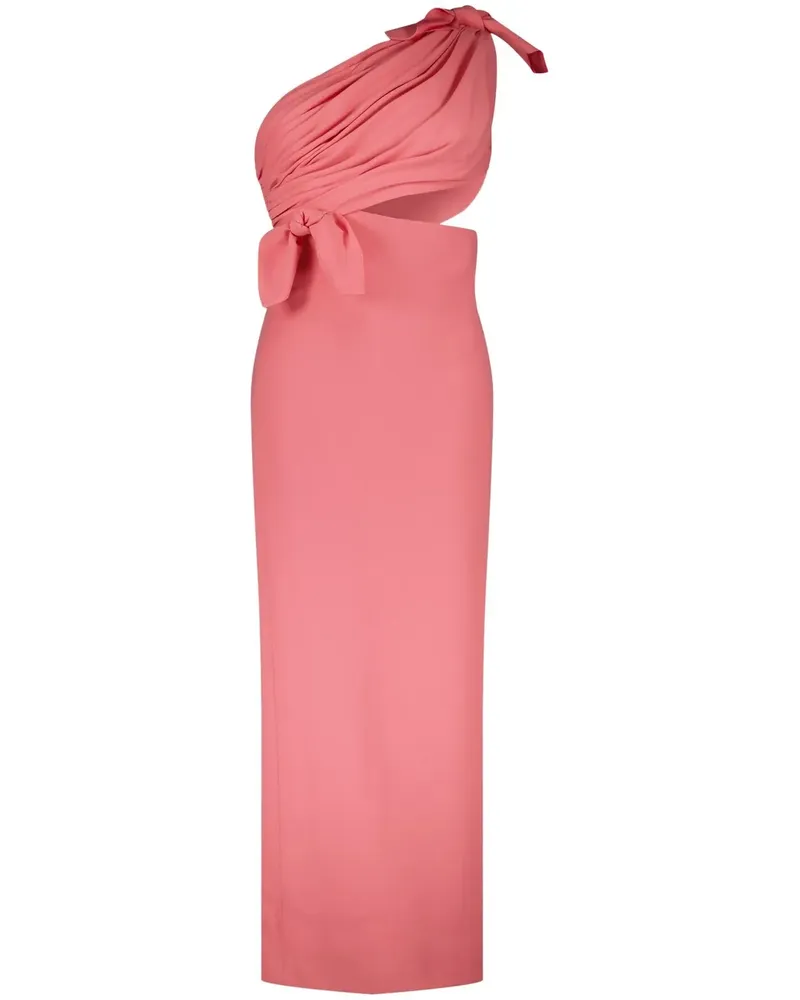 Giambattista Valli Asymmetrisches Abendkleid - Rosa Rosa