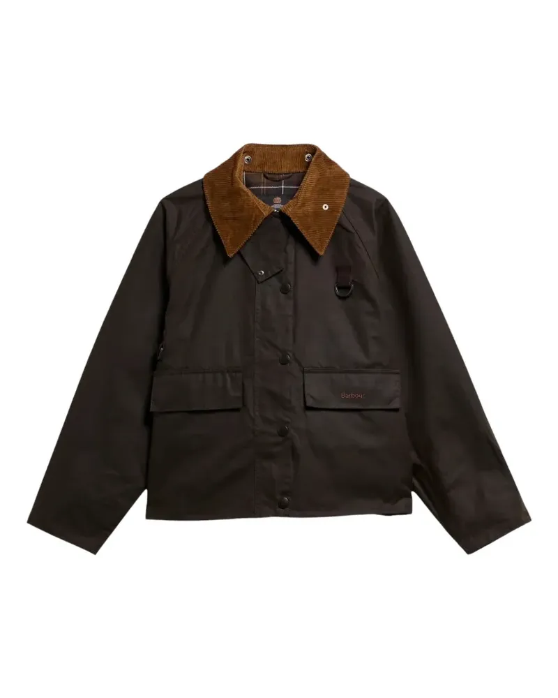 Barbour Gewachste Spey Jacke - Braun Braun