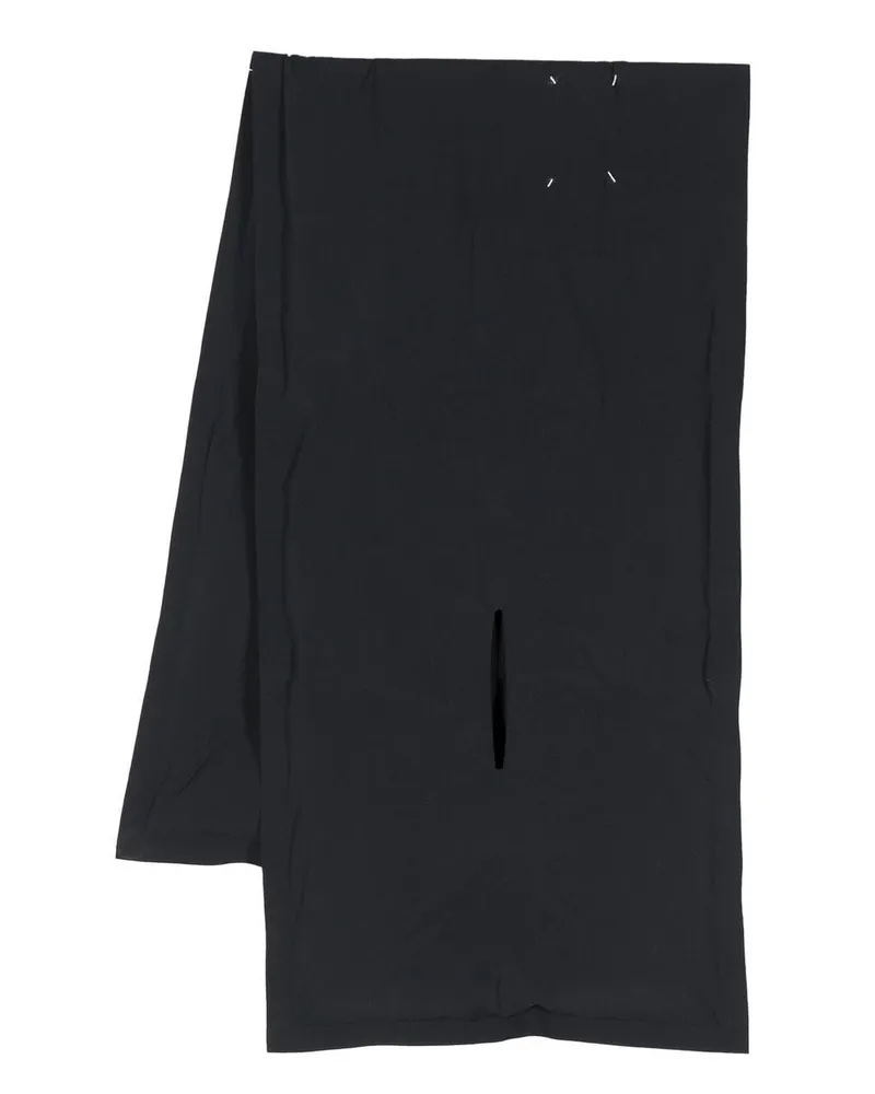 Maison Margiela Langer Schal - Schwarz Schwarz