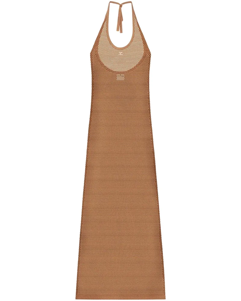 Courrèges Holistic Maxikleid - Nude Nude