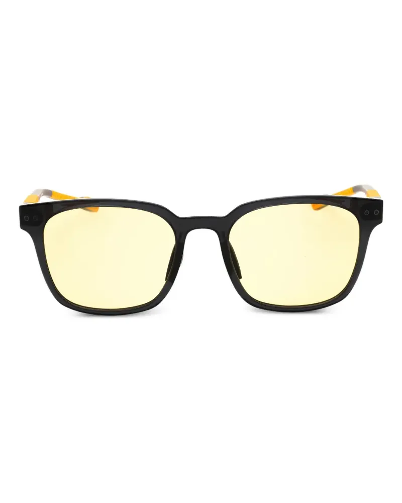 Calvin Klein Sonnenbrille mit eckigem Gestell - Schwarz Schwarz