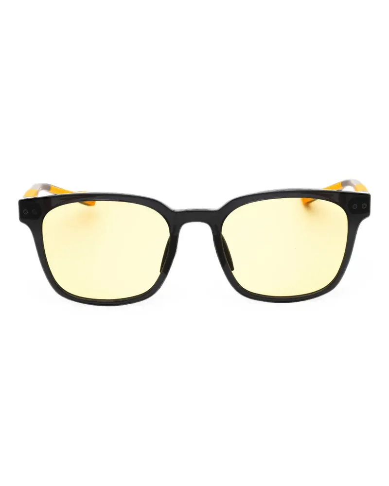 Calvin Klein Sonnenbrille mit eckigem Gestell - Schwarz Schwarz