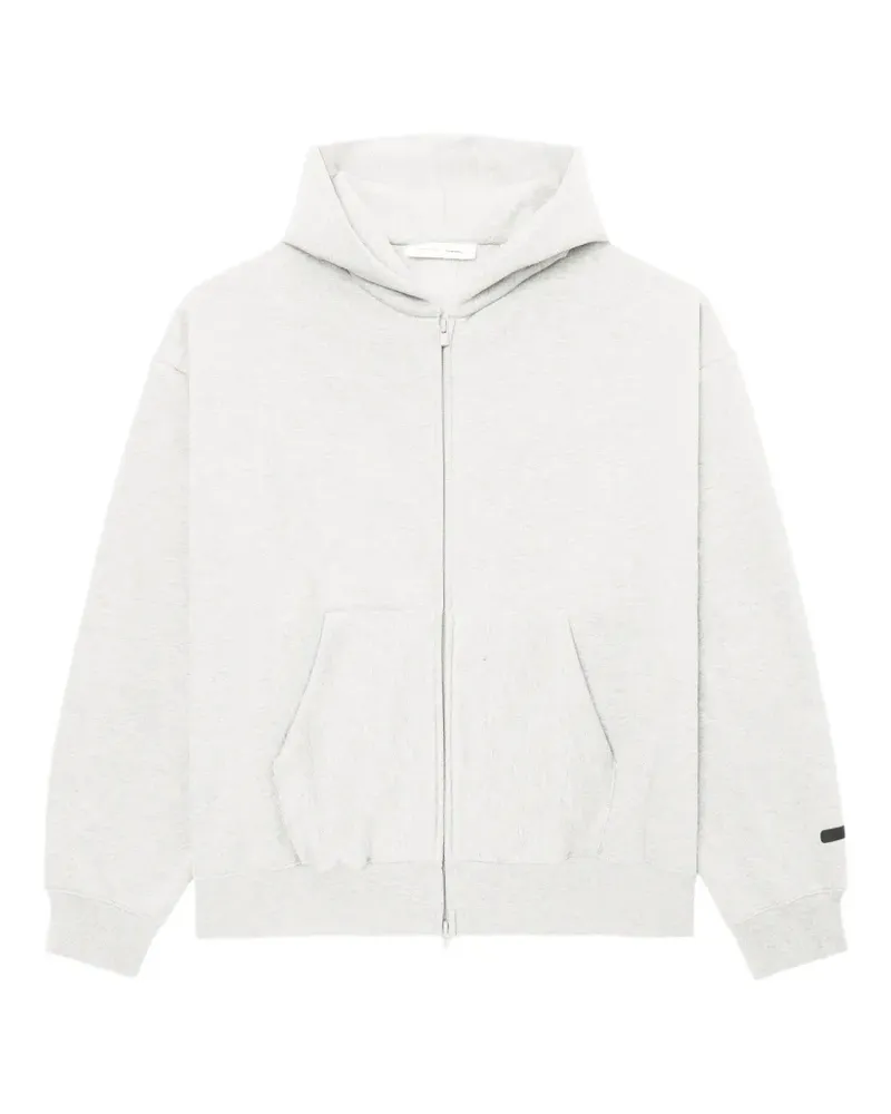 Fear of God Classic Kapuzenjacke mit Logo-Print - Grau Grau
