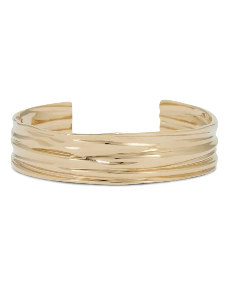 Ferragamo Armspange mit gedrehtem Design - Gold Gold