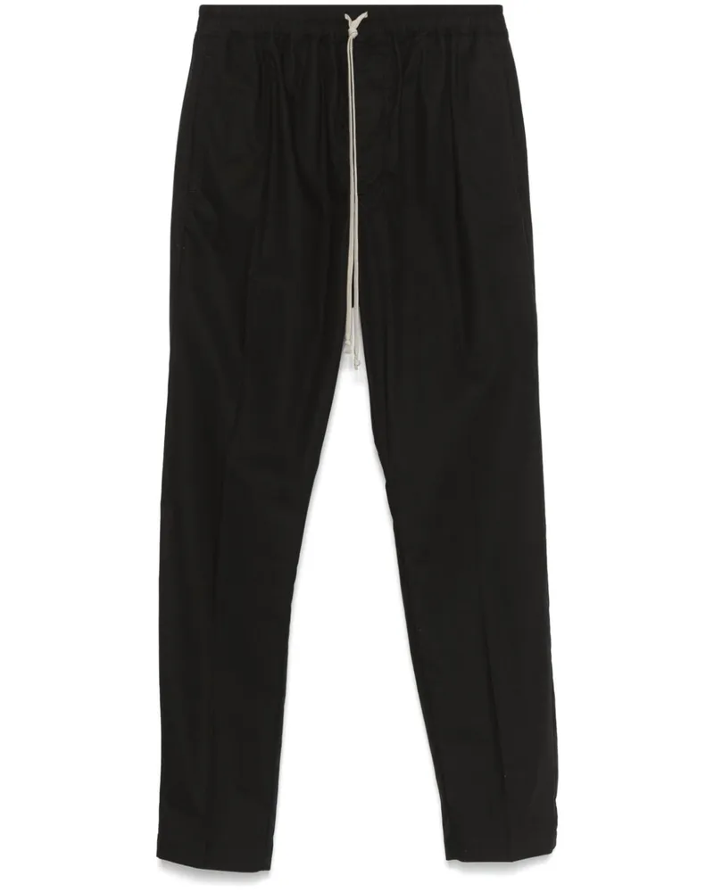 Rick Owens Hose mit Kordelzug Schwarz