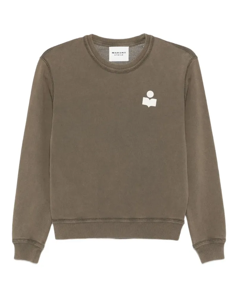 Isabel Marant Maurine Pullover mit Logo - Braun Braun