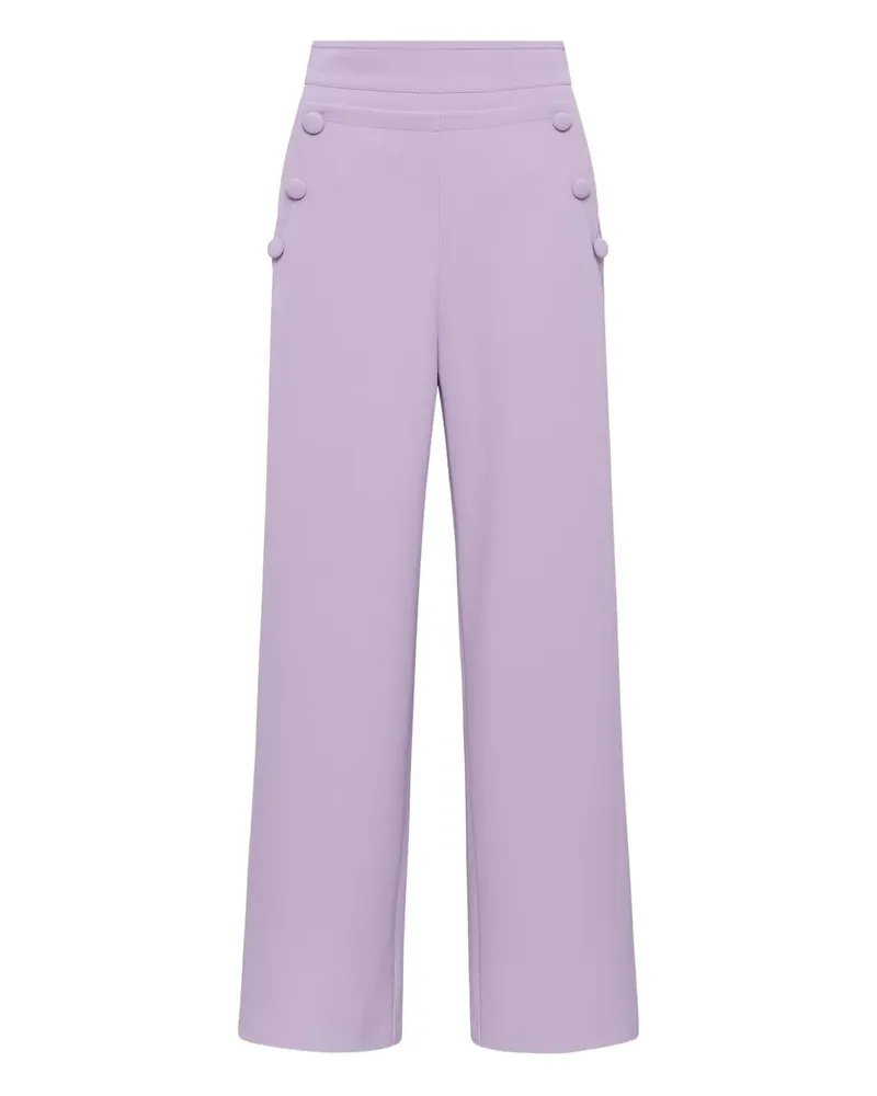 Maliparmi Hose mit Knöpfen - Violett Violett