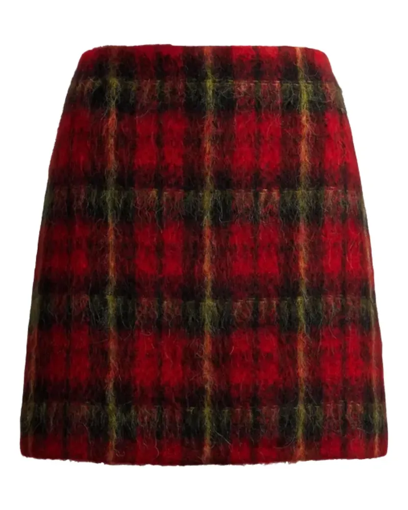 Ralph Lauren tartan mini skirt - Rot Rot