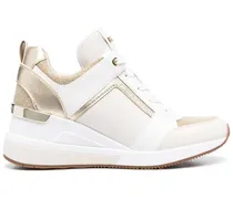 Sneakers mit Wedge-Absatz - Nude