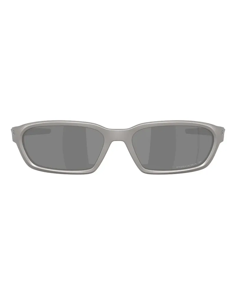 Oakley Permian rectangle-frame sunglasses - Grau Grau