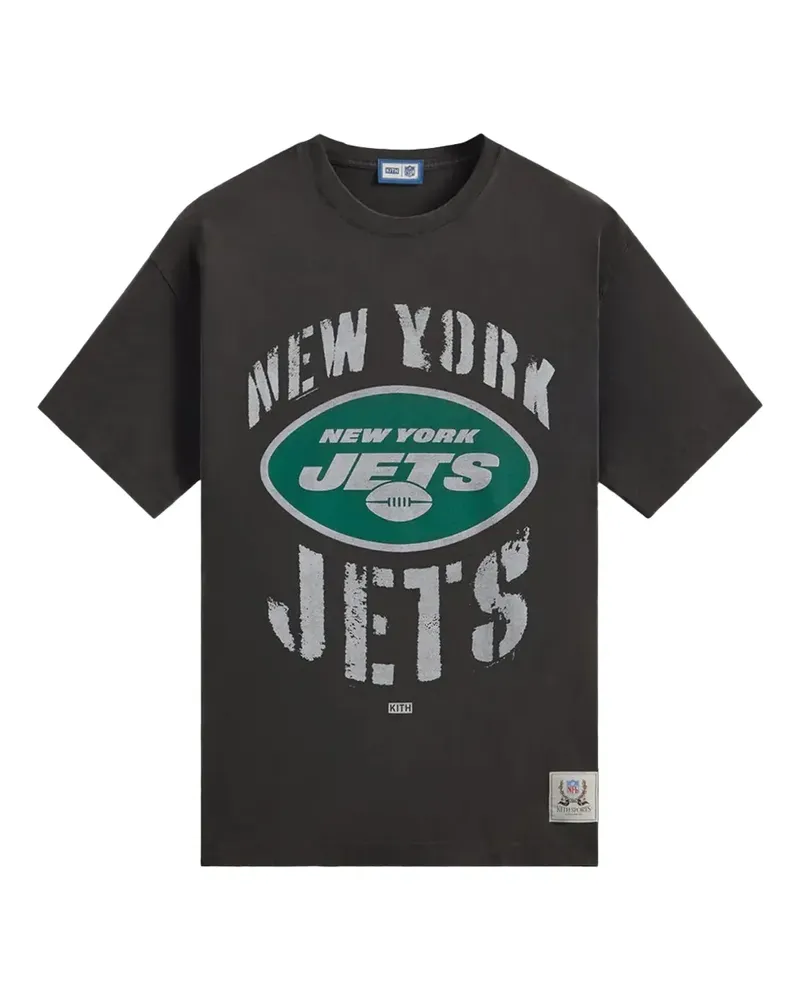 KITH x NFL T-Shirt mit Logo - Schwarz Schwarz