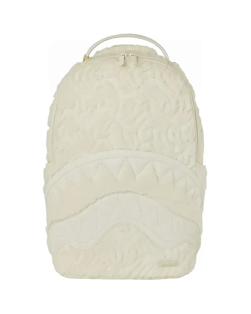 Sprayground shark-motif backpack - Nude Nude