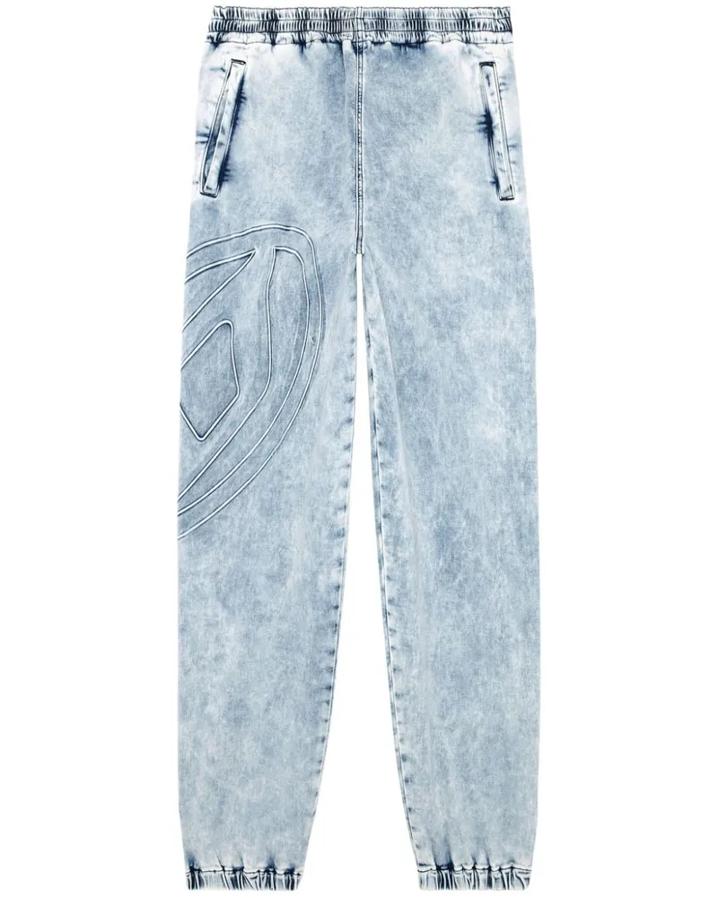 Diesel D-Lab Tapered-Jeans - Blau Blau