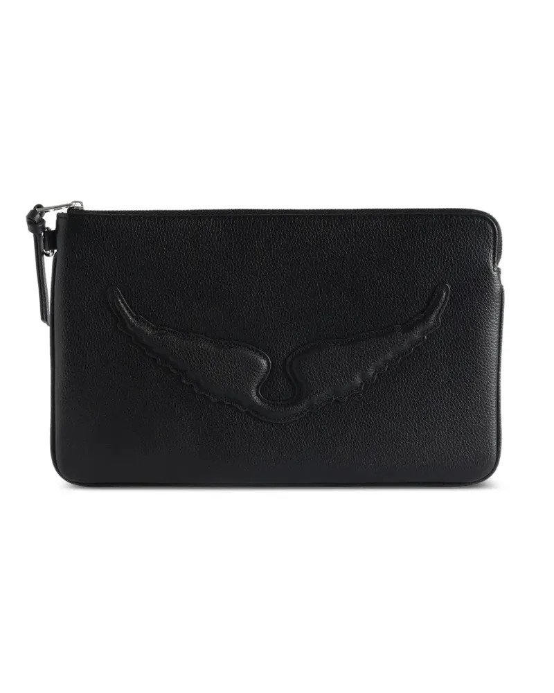 Zadig & Voltaire Angel pouch - Schwarz Schwarz