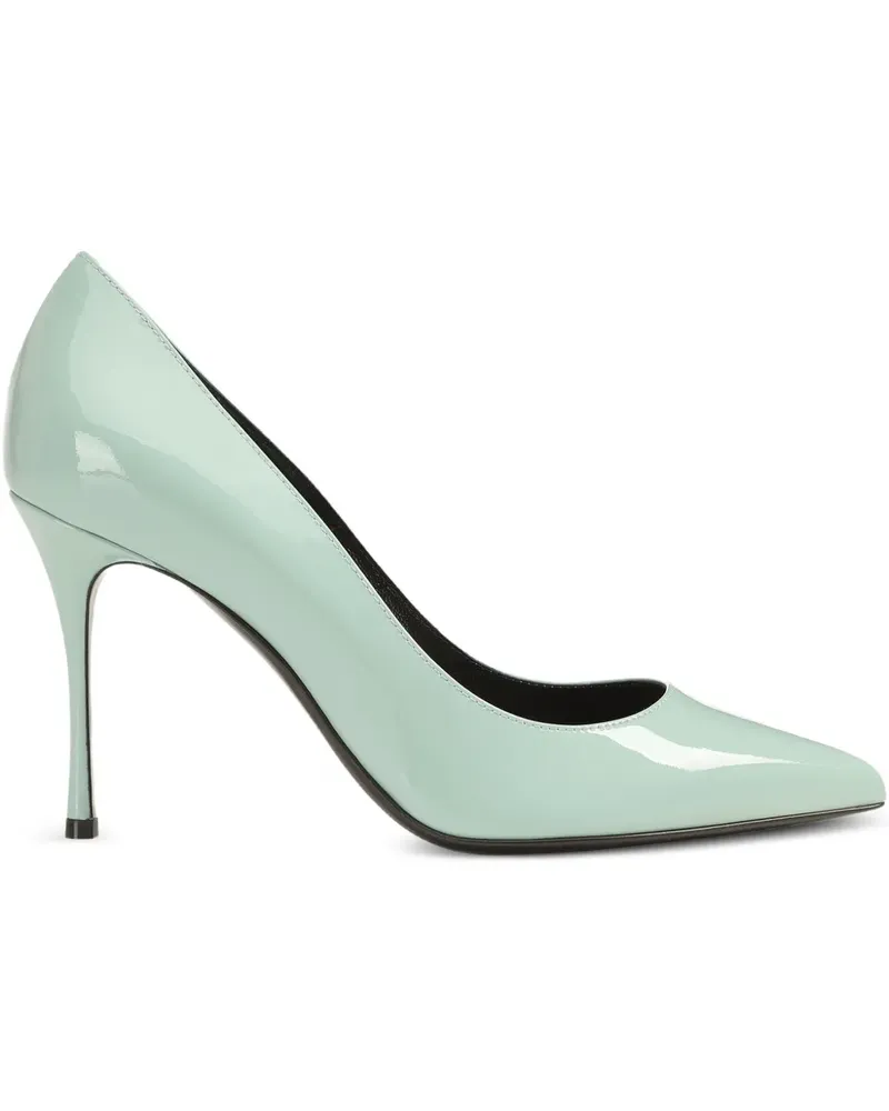 Sergio Rossi Spitze Godiva Pumps 90mm - Grün Grün