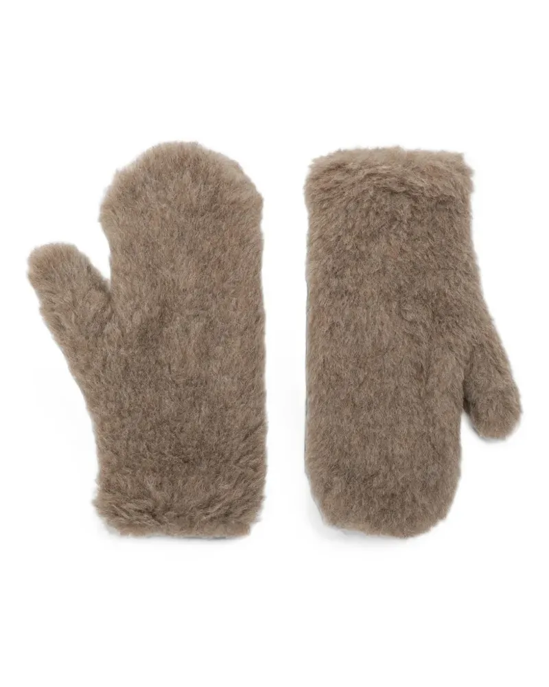 Max Mara Ombrato gloves - Braun Braun