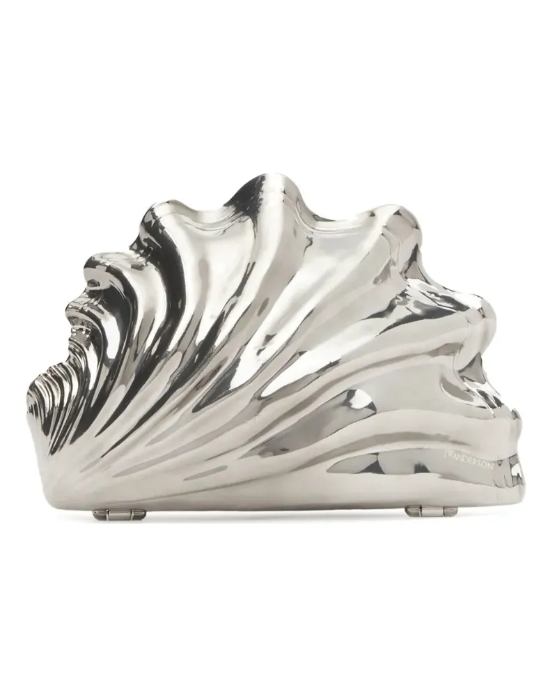 J.W.Anderson Shell-Clutch - Silber Silber