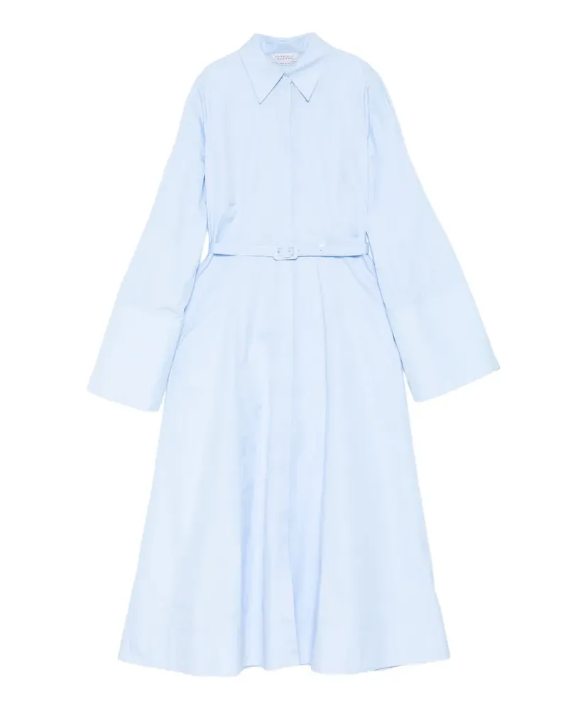 Gabriela Hearst Ausgestelltes Carmina Kleid - Blau Blau