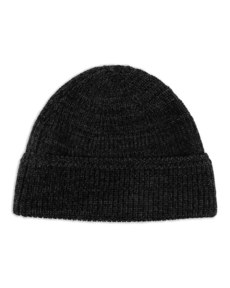 Norse Projects Gerippte Beanie - Grau Grau
