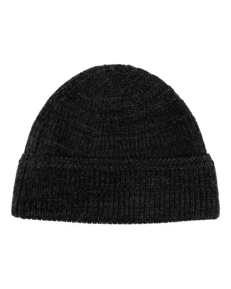 Norse Projects Gerippte Beanie - Grau Grau