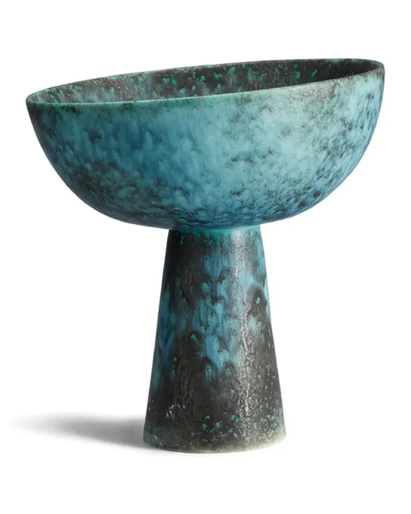 L’OBJET Kleine Terra Standschale (20cm x 18cm) - Grün Grün