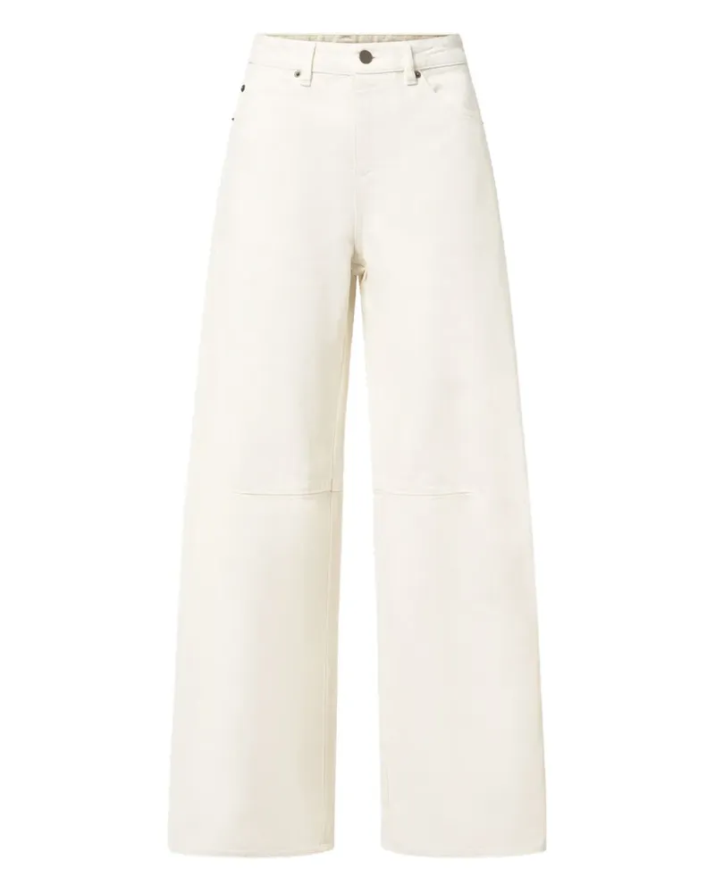 Soeur Hose mit Knie-Patches - Weiß Weiß