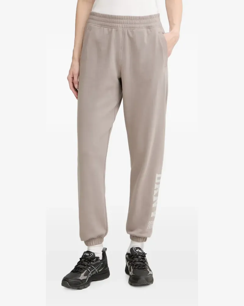 DKNY 1989 stud-embellished logo-print track pants - Braun Braun