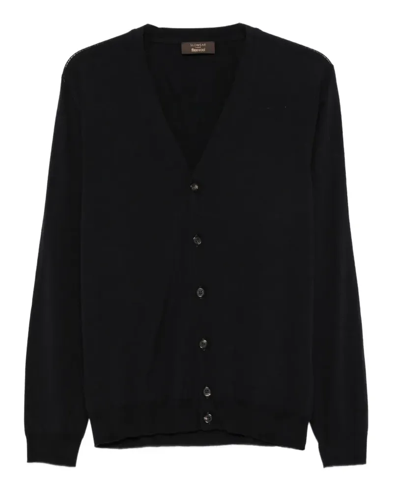 Zanone Geknöpfter Cardigan - Schwarz Schwarz