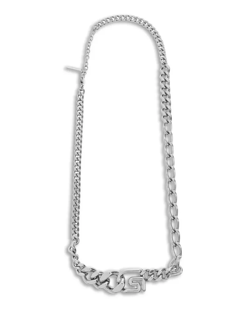 Givenchy G Link curb-chain necklace - Silber Silber