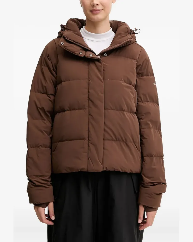 Columbia Sportswear Company Amaze Puff™ hooded jacket - Braun Braun