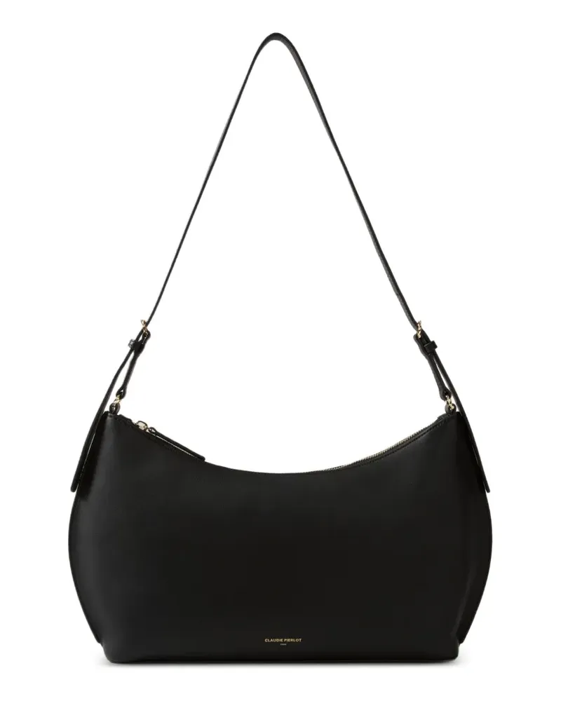 Claudie Pierlot Weiche Tasche aus Glattleder - Schwarz Schwarz