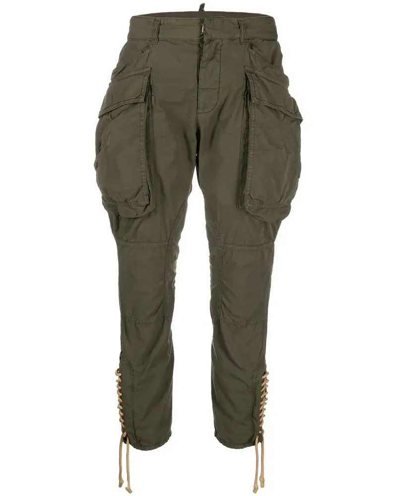 Dsquared2 Schmale Hose - Grün Grün