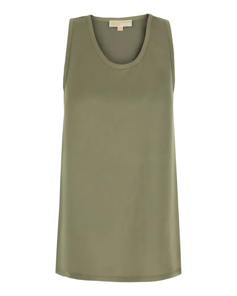 Michael Kors satin tank top - Grün Grün