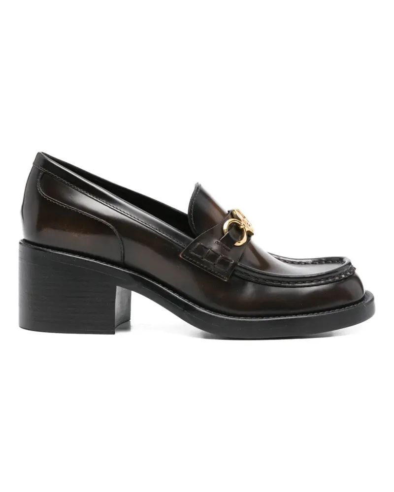 Chloé Loafer mit Hufeisenschnalle - Braun Braun