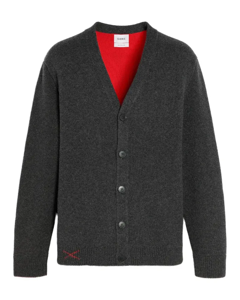 Barrie Geknöpfter Cardigan - Grau Grau