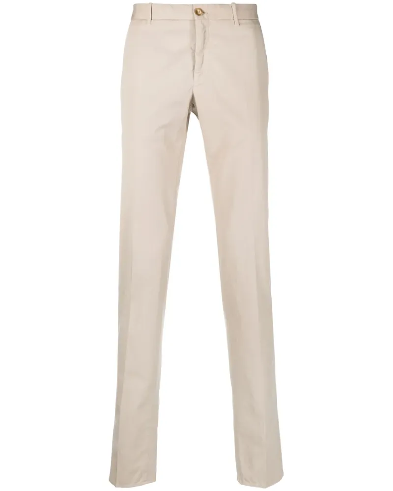 Incotex Tief sitzende Slim-Fit-Hose - Nude Nude