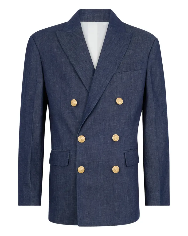 Dsquared2 Doppelreihiges Sakko - Blau Blau