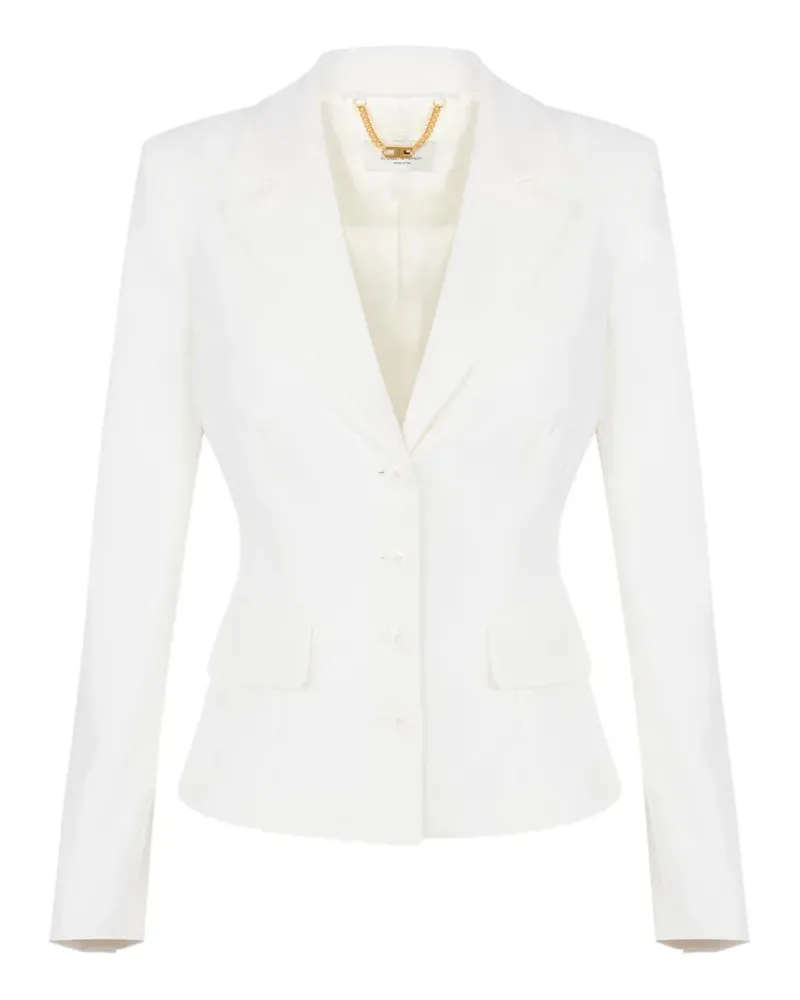 Elisabetta Franchi Jacke aus Funktionsstoff - Weiß Weiß