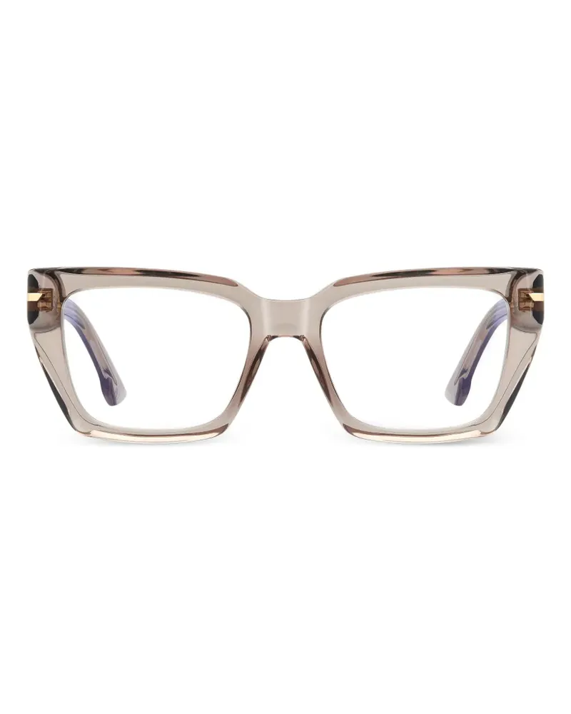 Victoria Beckham Cat-Eye-Brille - Grau Grau