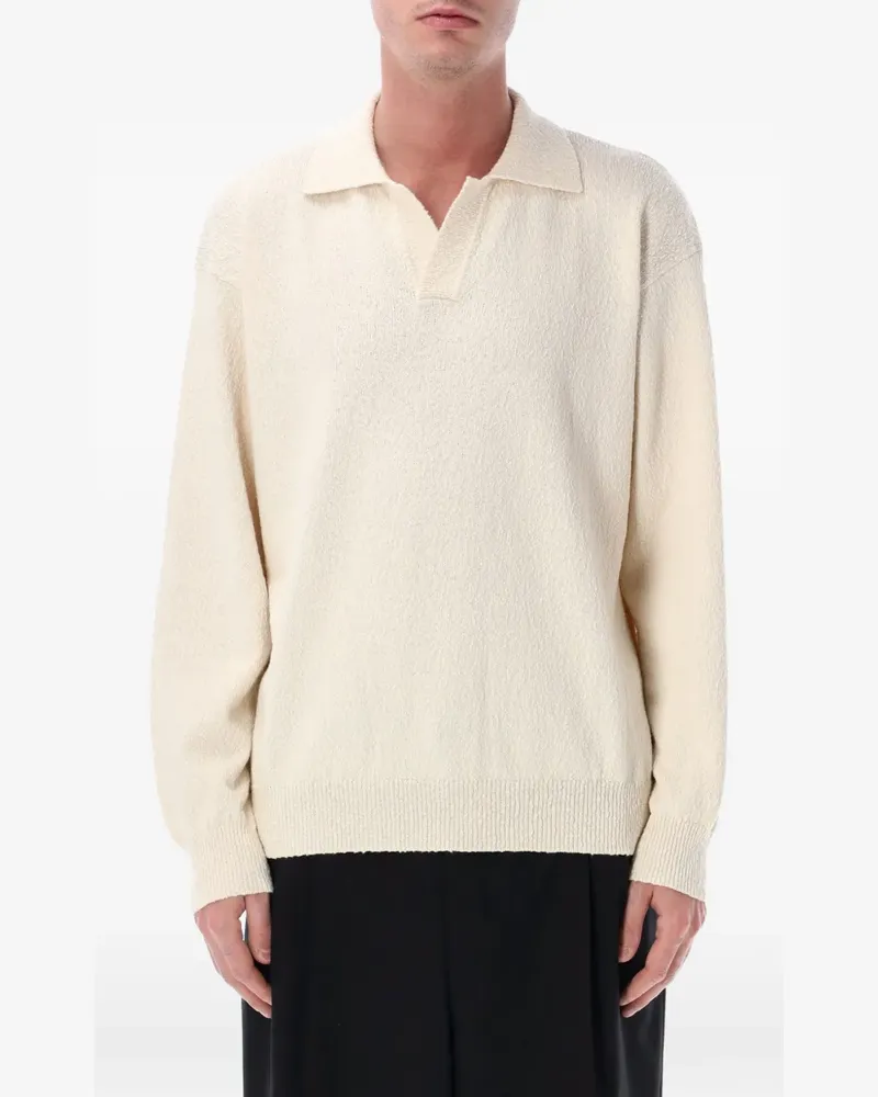 Roberto Collina polo collar sweater - Nude Nude