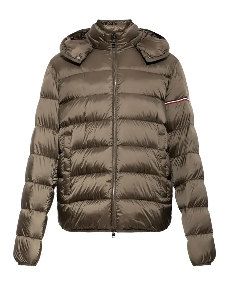 Moncler Ravenlock hooded down jacket - Grün Grün