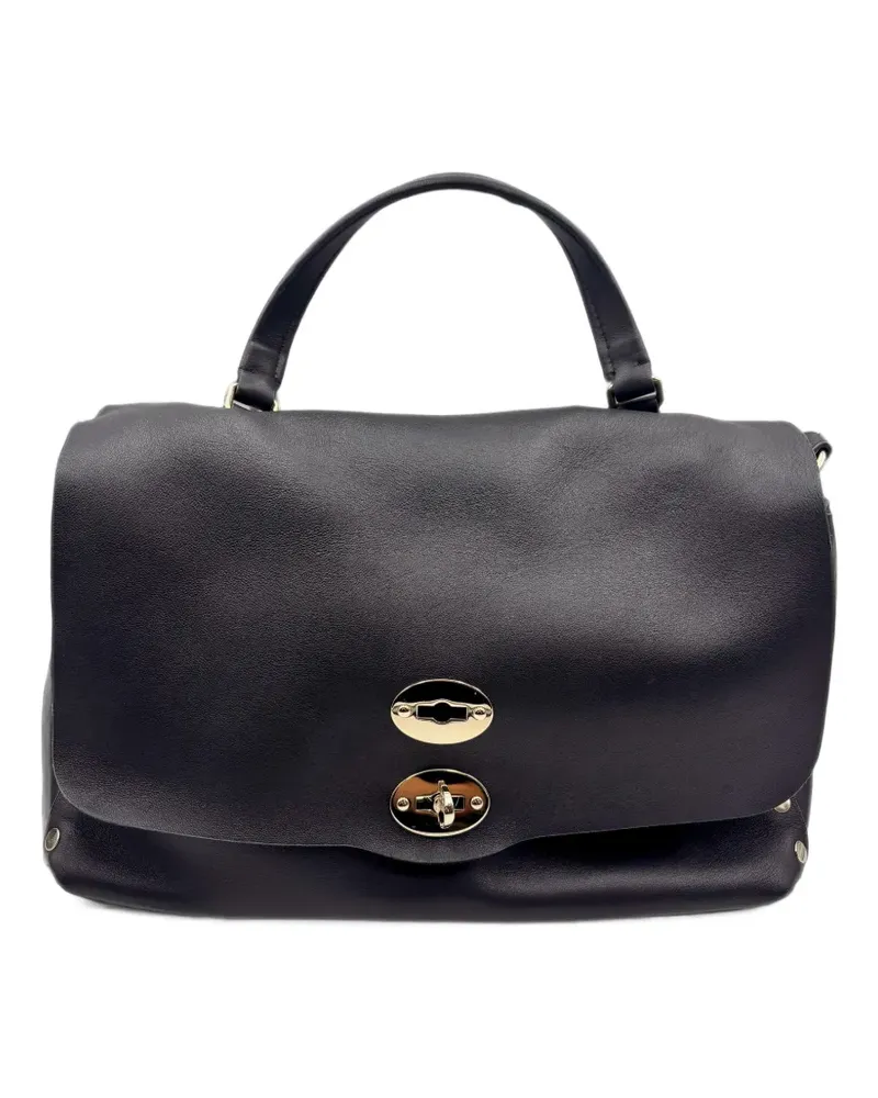 Zanellato Postina Heritage Schultertasche - Schwarz Schwarz