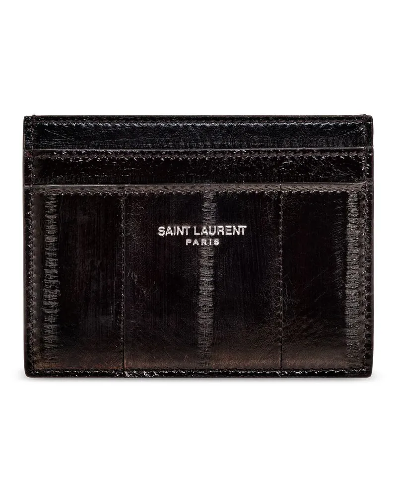 Saint Laurent Klassisches Kartenetui - Braun Braun