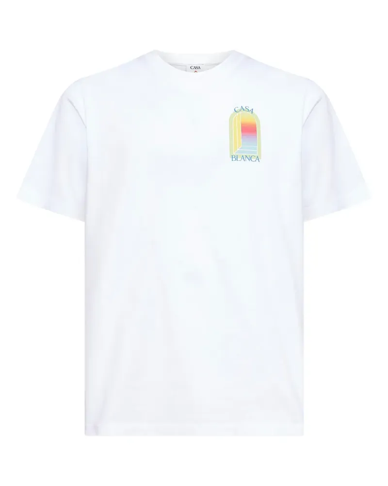 Casablanca Paris L'Arche printed T-shirt - Weiß Weiß