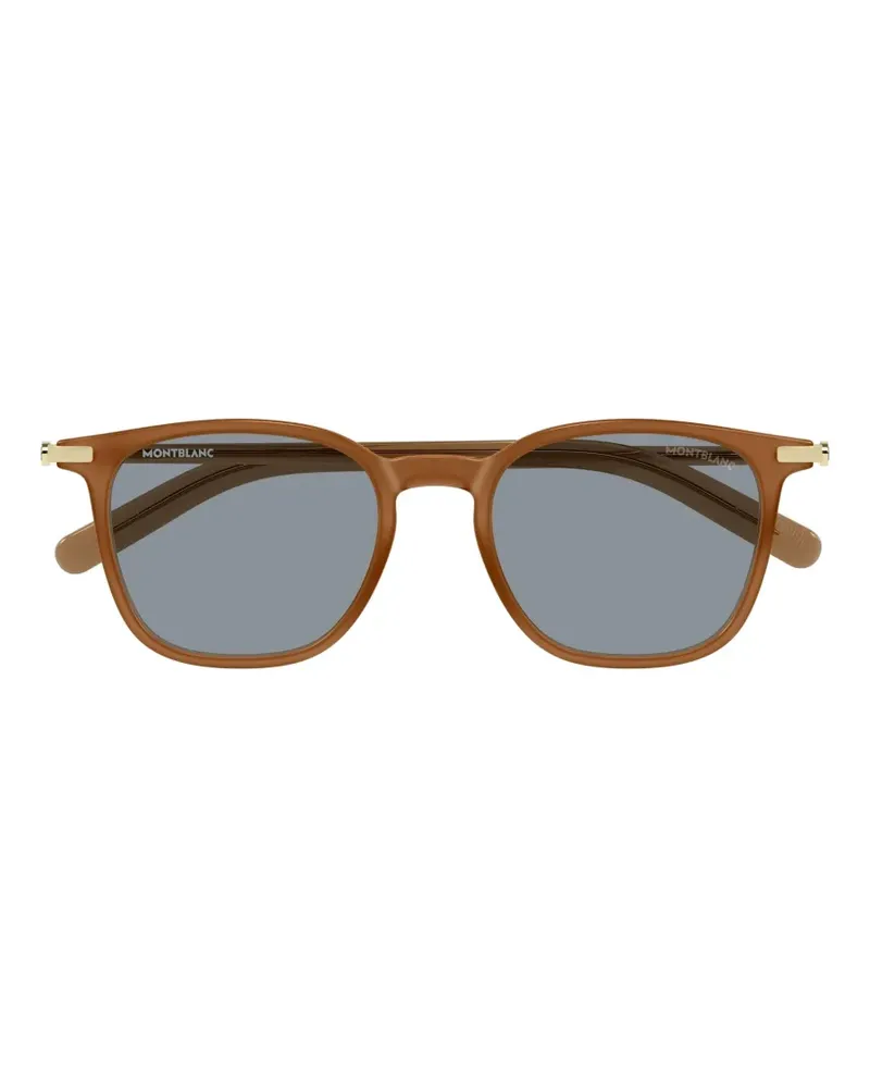 Montblanc square-frame sunglasses - Braun Braun