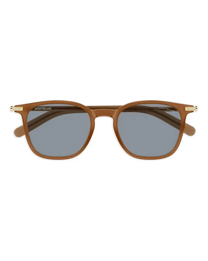 Montblanc square-frame sunglasses - Braun Braun