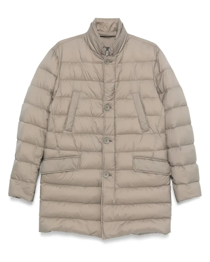 Herno Gesteppter Mantel - Grau Grau