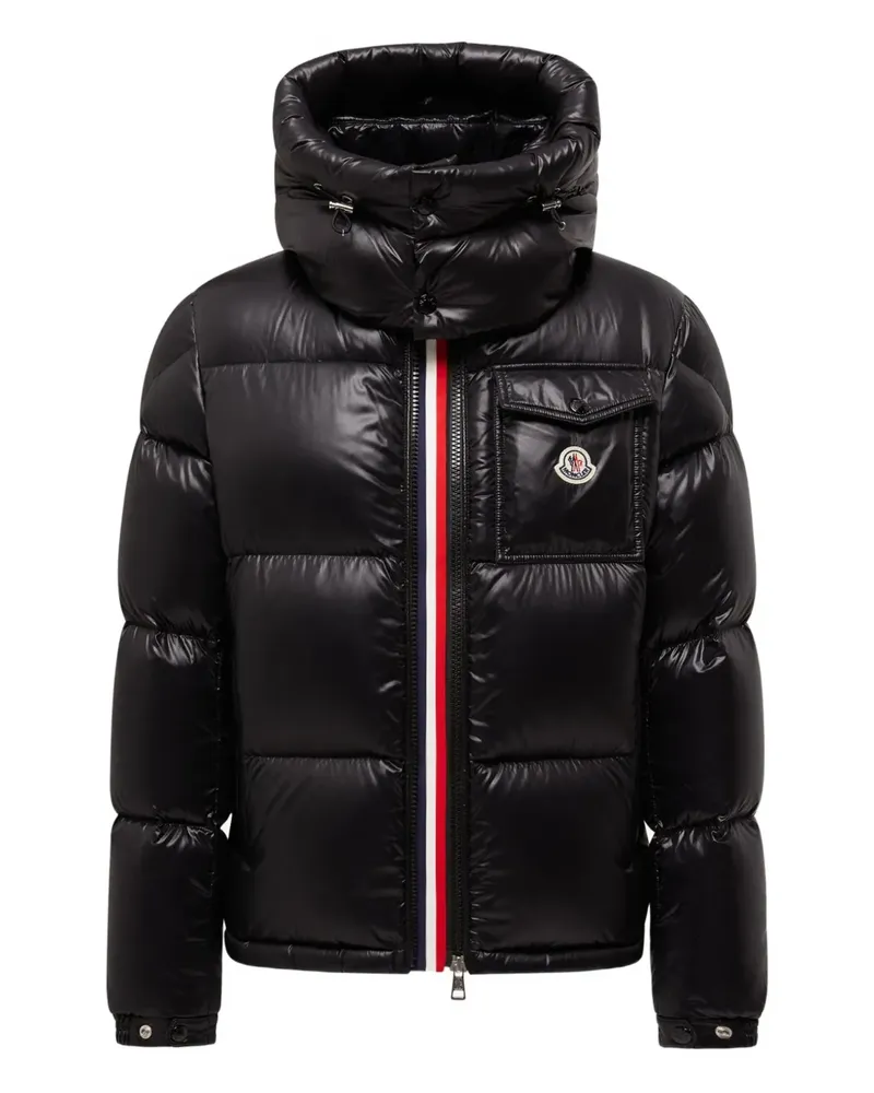 Moncler hooded puffer jacket - Schwarz Schwarz